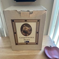 Cooperatown Limited Edition Collectable Cubs Bear 