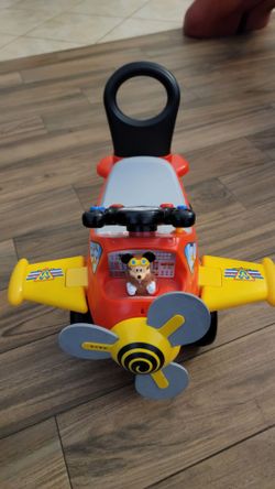 Mickey mouse push toy