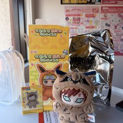 Naruto Plushie Gaara Keychain Blind box