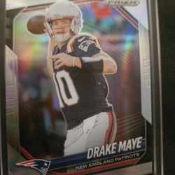 2025 Prizm Drake Maye Silver 