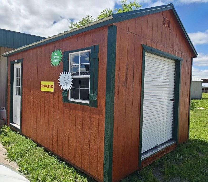 Preowned 12ft.x16ft. Elite Garden Shed FOR SALE
