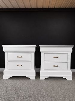 White Nightstands