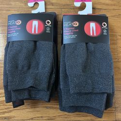 NWT Primark HeatIQ girls thermal fleece lined leggings 2 pack size 11/12 yrs