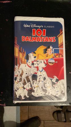 101 Dalmatians Black Diamond VHS