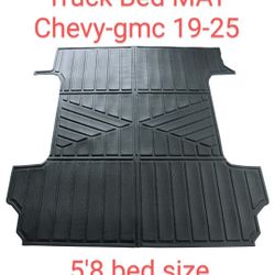 Truck Bed MAT For Chevy Silverado And Gmc Sierra 19-25 With 5'8 Bed Brand New Still In Original Packaging $120 Must See