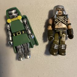 Marvel Minimates Dr. Doom & JUGGERNAUT 2" Mini Figure