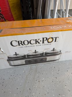 Crock Pot Trio Slow Cooker