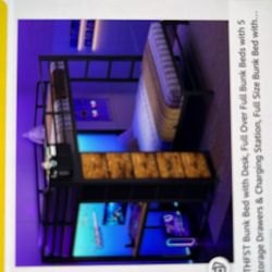 Full Over Full Bunk Bed 