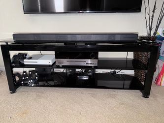 Media Stand - Gloss Black