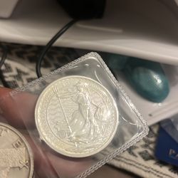 1oz English Britannia