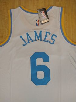 LeBron James Lakers White And Blue Jersey! for Sale in Vero Beach