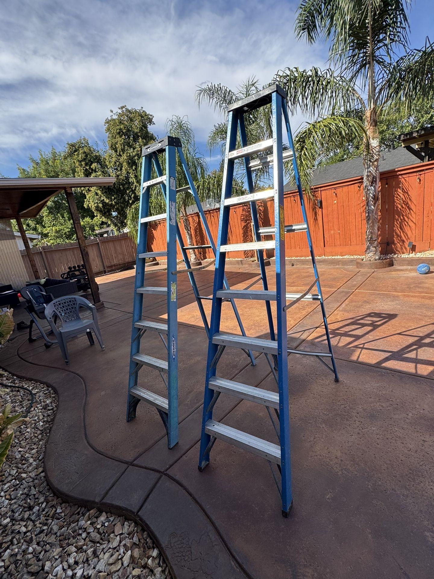 2. 8ft Ladder 100$