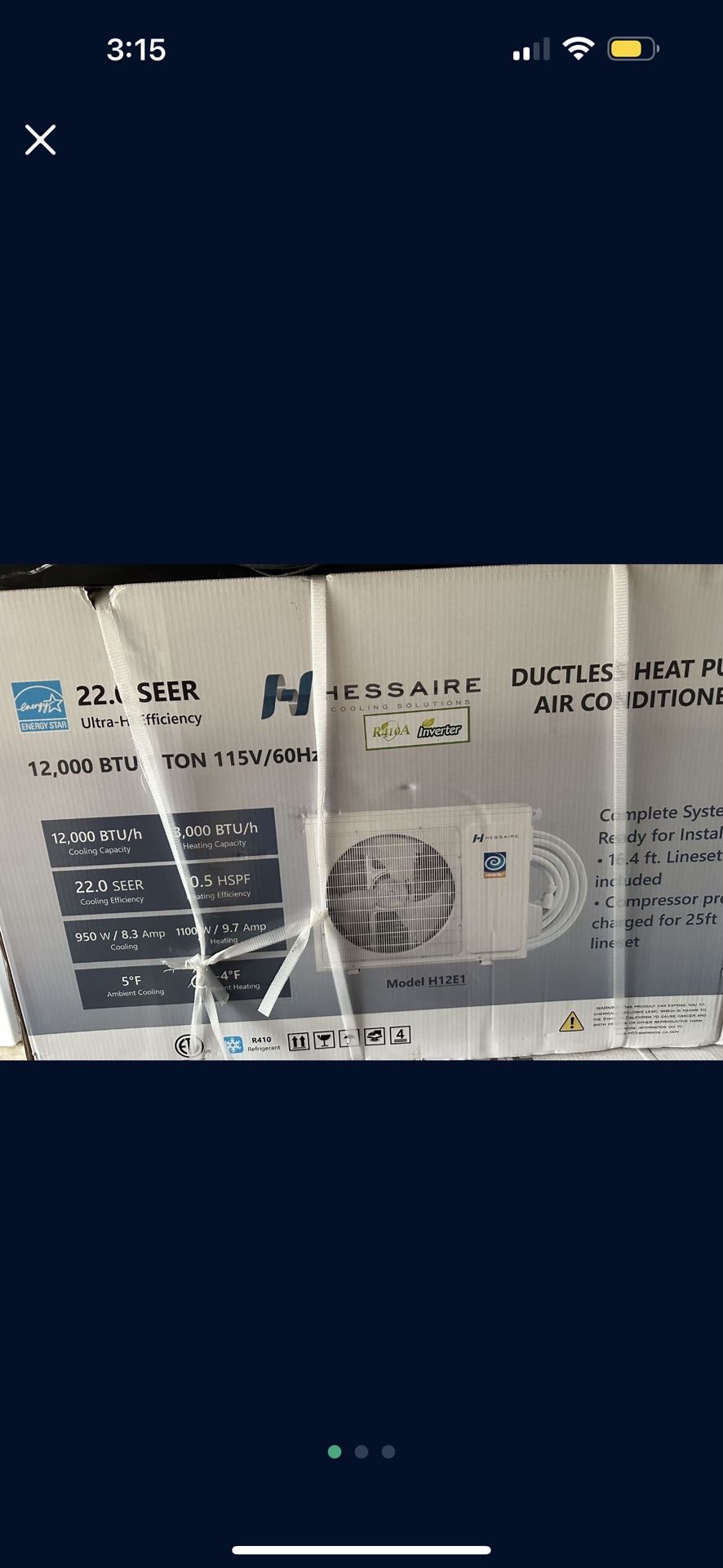Hessaire Air Conditioner