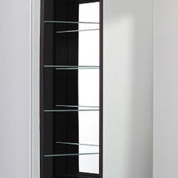 Robern PLM2440GB PL Series 23-1/4" x 39-3/8" Customizable Medicine Cabinet w/ Wide Flat Door With Cabinet Hinge: Non-Handed, Left or Right Hinge And M