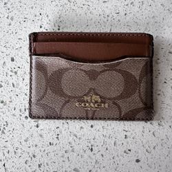Coach card holder