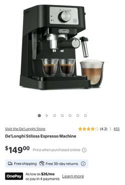 De'Longhi Stilosa Espresso Machine