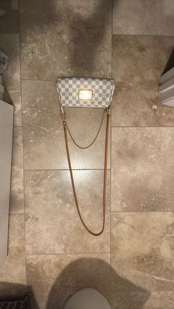 Used Louis Vuitton Damier Azur Eva  Shoulder Bag