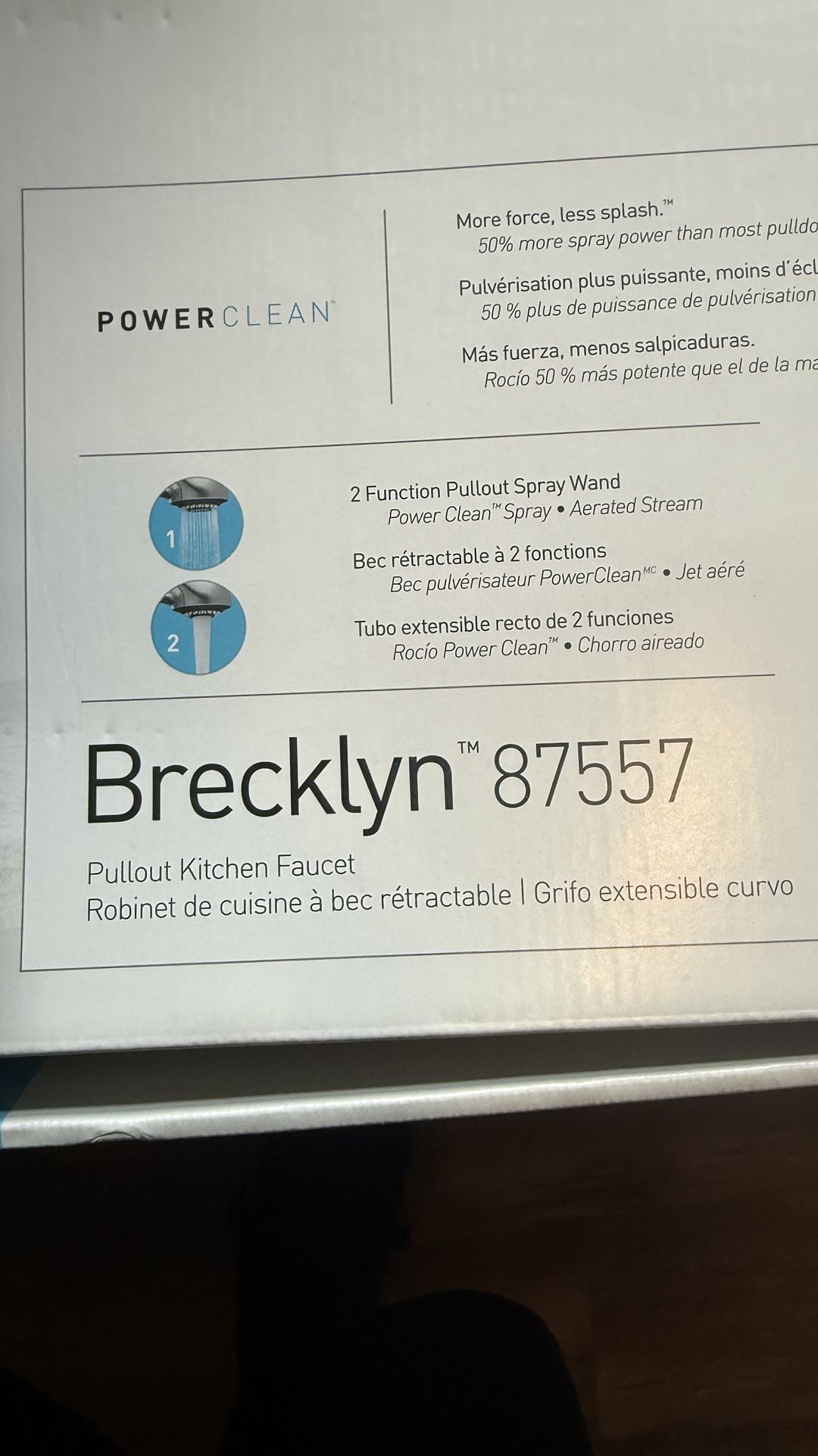 Moen Brecklyn Faucet (new) 