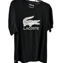 Lacoste T Shirt XL Black (New)