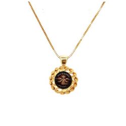 14k Guardian Angel Necklace