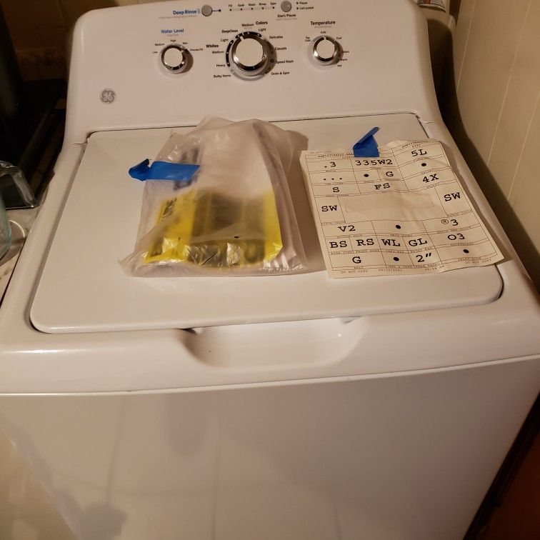 GE Washer Top Loading