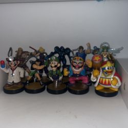 Smash Bros Amiibos Lot