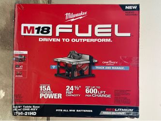Milwaukee M18 Table Saw