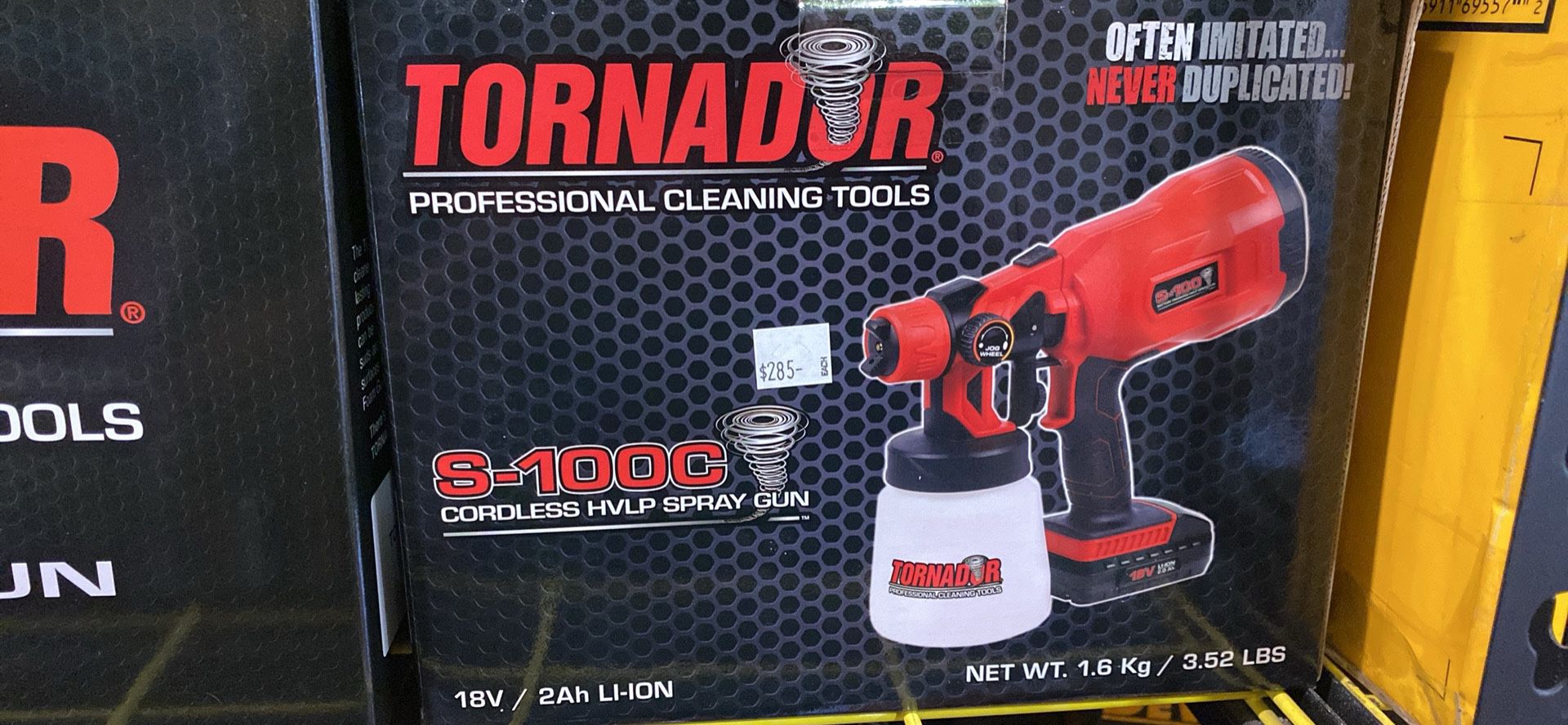 tornador S-100C cordless hvlp spray gun only asking $285 (Financing available) 