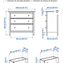 IKEA White Dresser 