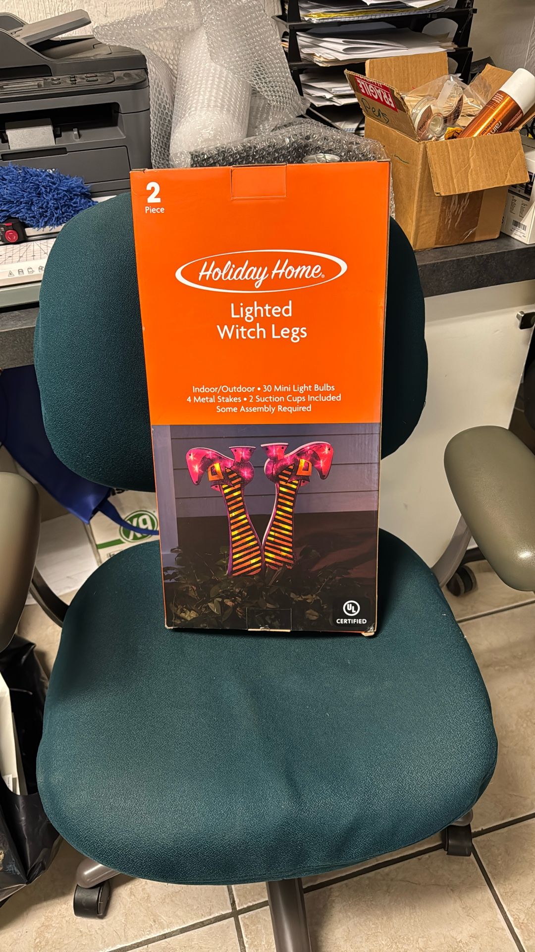 Light Witch Legs For The Yard