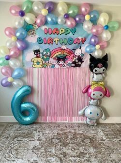 Sanrio Birthday Banner