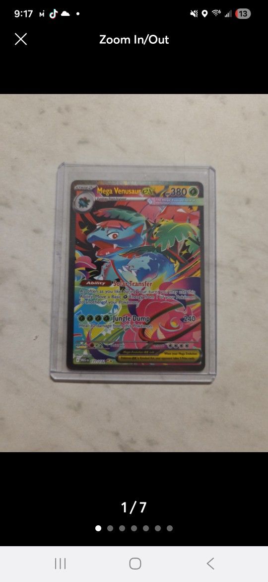 Mega Venusaur Ex And Charizard Ex