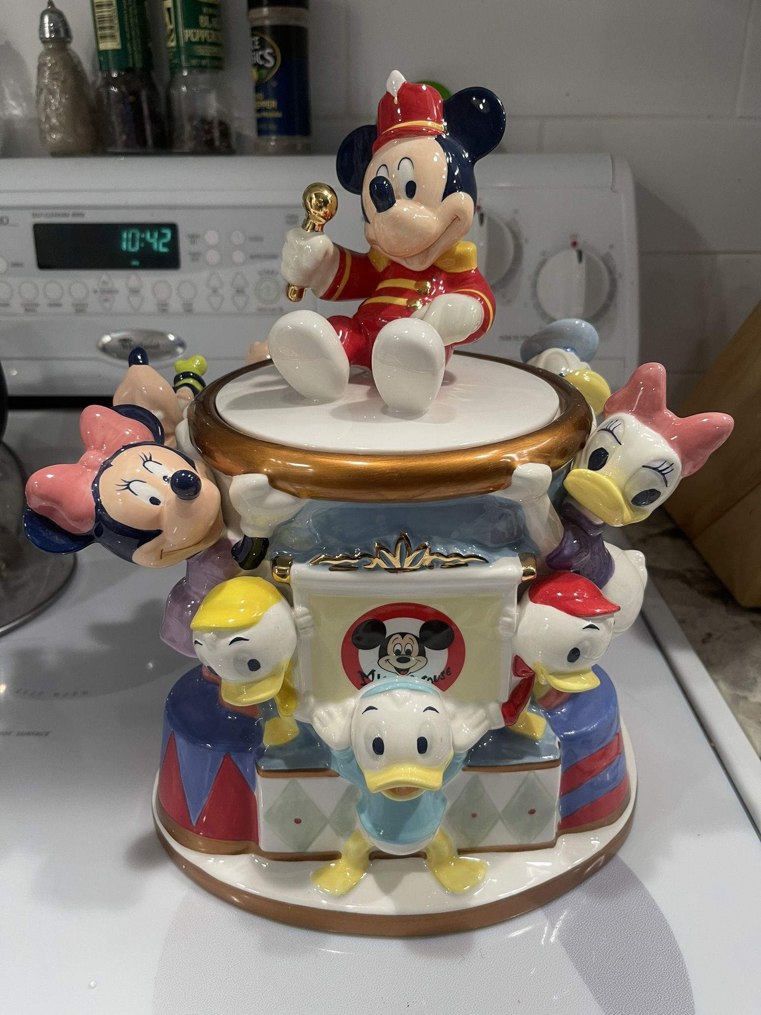 Disney Mickey Mouse Mouseketeer Cookie jar-vintage-rare