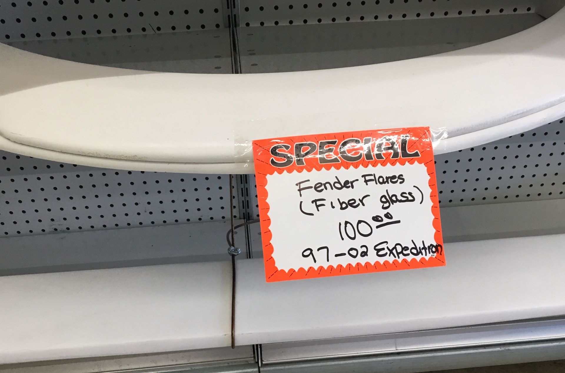 FENDER FLARES FIBER GLASS