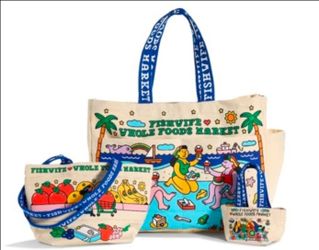 WFM x Fishwife Tinned Seafood Co. Tote Bags