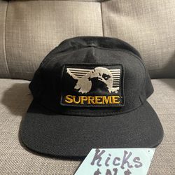 Supreme Eagle Patch SnapBack Hat