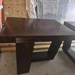 Lexington Dark Wood End Tables 