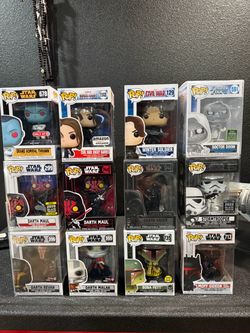 Funko Pop Lot – Star Wars & Marvel Exclusives