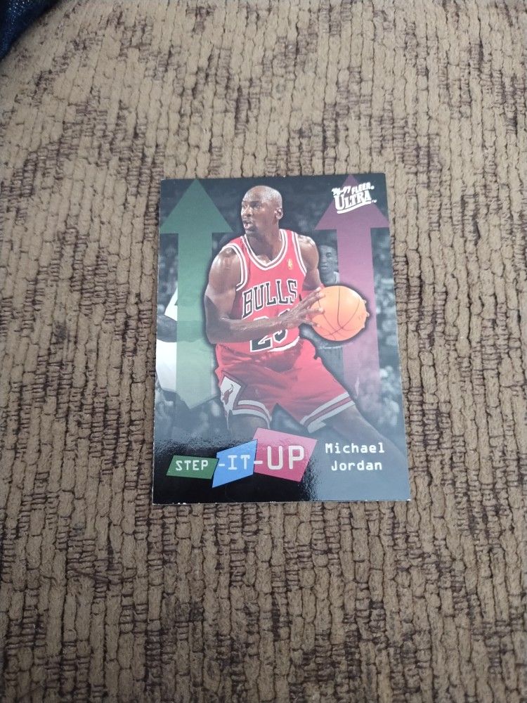 1996 - 97 Michael Jordan Baseball Card