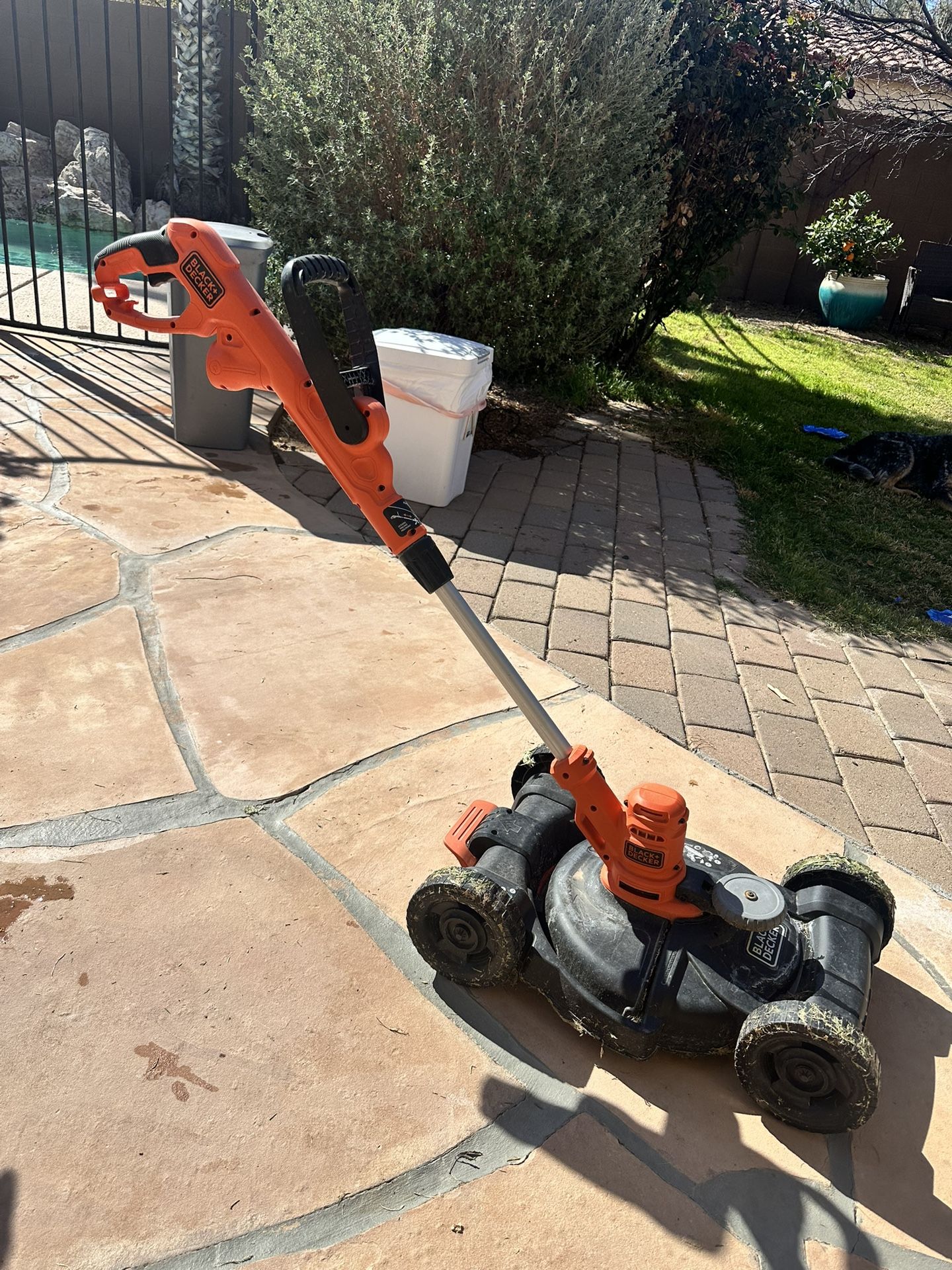 3 In 1 Lawn Mower, Edger, String Trimmer