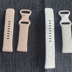 Apple Watch Wrist Bands Pink/White