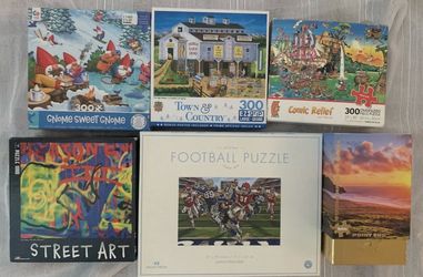 Jigsaw Puzzles High Quality Buffalo/Ceaco/ ( No missing pc)