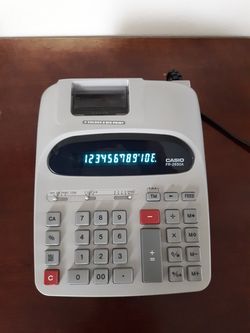 CASIO PRINTER CALCULATOR