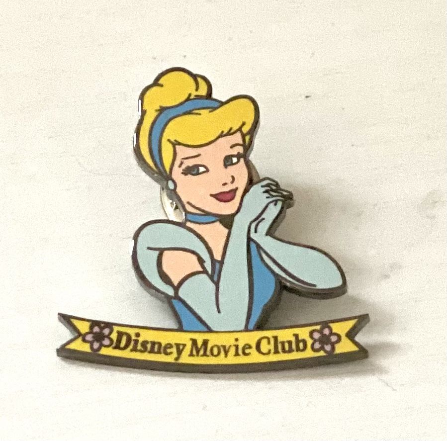 Vintage Cinderella Disney Movie Club Pin