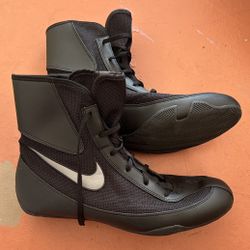 Black Nike Boxing Shoes