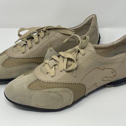PUMA Designer Suede Leather Beige 46 EU / US 12 By Alexander Van Rudolf