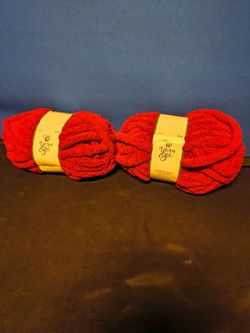 Yarn Bee Eternal Bliss Cranberry Colored Yarn