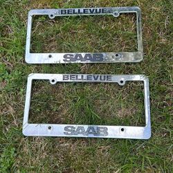 Saab Plate Frames 