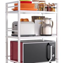 DOLALIKE Expandable Microwave Rack – 3 Tier E30