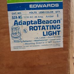 " AdaptaB E A C O N. R O T A T I N G Light. Brand New Never Been Used